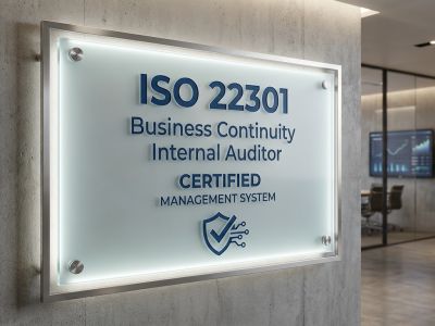 Internal Auditor ISO 22301 BCMS