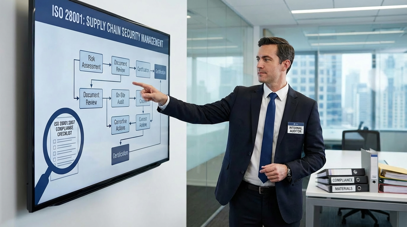 Professional Auditor with ISO 28001 – Internal Auditor